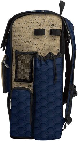 Boombah Superpack Bat Pack - Backpack Version (no wheels) - Holds 4 Bats - INK 3DHC Series - Multiple Color Options - For Baseball or Softball in Saudi Arabia