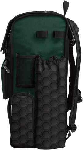 Boombah Superpack Bat Pack - Backpack Version (no wheels) - Holds 4 Bats - INK 3DHC Series - Multiple Color Options - For Baseball or Softball in Saudi Arabia