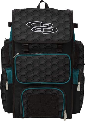 Boombah Superpack Bat Pack - Backpack Version (no wheels) - Holds 4 Bats - INK 3DHC Series - Multiple Color Options - For Baseball or Softball in Saudi Arabia