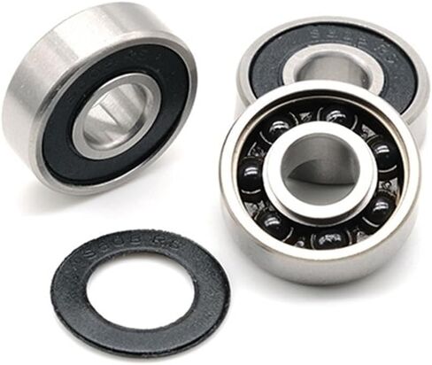 1PC S608RSCB 8x22x7 mmHybrid Ceramic Si3N4 Ball Bearing Bicycle Bottom Brackets & Spares Rear Wheel 608 RS 2RS in Saudi Arabia