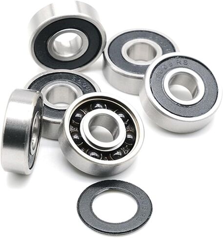 1PC S608RSCB 8x22x7 mmHybrid Ceramic Si3N4 Ball Bearing Bicycle Bottom Brackets & Spares Rear Wheel 608 RS 2RS in Saudi Arabia