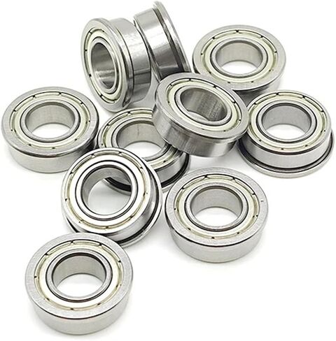 5Pcs F63800ZZ 10 * 19 * 7mm Flange deep Groove Ball Bearing F63800 F63800Z 10x19x7mm Flanged Bearing in Saudi Arabia
