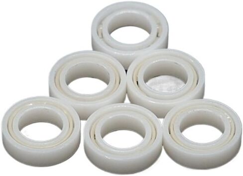 5pcs MR74 4x7x2.5 مم كامل السيراميك تحمل ABEC-9 الكامل Zro2 السيراميك محمل لبكرة الصيد in Saudi Arabia