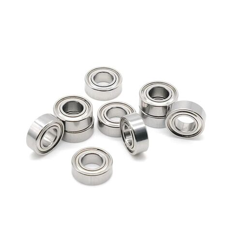 10pcs S687zz 7x14x5 mm تحمل ABEC-7 محامل كرة من الفولاذ المقاوم للصدأ محمية AISI440C in Kuwait