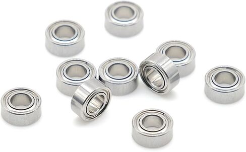 10PCS SMR74ZZ Bearing 4X7X2.5 mm ABEC-7 Stainless Steel Ball Bearings Shielded High Precision in Saudi Arabia