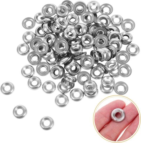 PRETYZOOM 200pcs Stainless Steel Countersunk Washers Cup Washers for Industrial Applications Gaskets for Construction Plumbing Automotive Use in Saudi Arabia