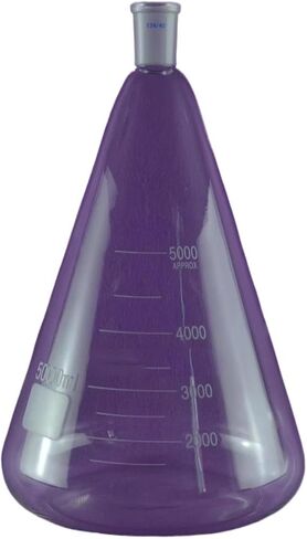Laboratory Glass Standard Joint Erlenmeyer Flask 24/40(2000ml) in Saudi Arabia