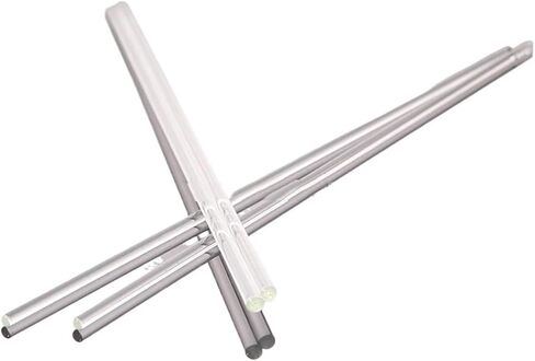 10pcs/5pcs Glass Stirrer Bar Transparent Lab Stirer Stick Muddler Glass Stirrer for Scientific Experiment(8x300mm 5pcs) in Saudi Arabia
