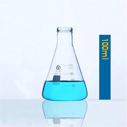 1 مجموعة قارورة زجاجية مخروطية عالية البورسليت الزجاجية erlenmeyer مختبر زجاجة ثلاثية in Saudi Arabia