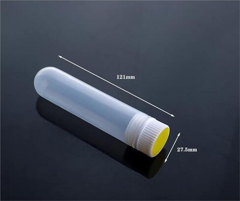10pcs/lot 30ml Plastic Tube Inner Spiral Cover with Silicone Gasket Plastic Centrifuge Tube Sample Tube Vial in Saudi Arabia