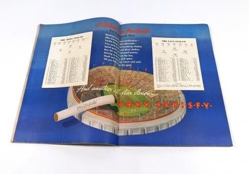 1936 Army vs College Football Program 11-28-36 - College Programs in Saudi Arabia