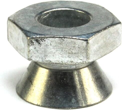 12pcs 1/4-20 Break-Away Shear Nuts, Zamak5, Anti-Theft Fastners Tamper Proof in Saudi Arabia
