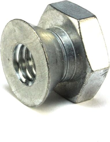 12pcs 1/4-20 Break-Away Shear Nuts, Zamak5, Anti-Theft Fastners Tamper Proof in Saudi Arabia