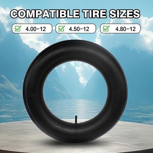2 Pack 4.80/4.00-12 Tube 4.50-12inner Tube-TR13 in Saudi Arabia