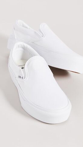 Vans Women's Classic Slip On Platform Sneakers in Saudi Arabia