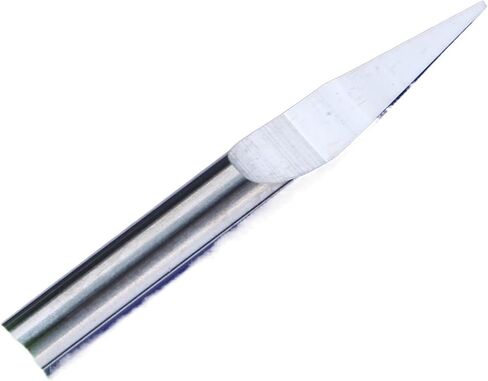 3.175mm CNC Router Bit Precision Grinding V Shape Carbide PCB Engraving Bits Milling Cutter(45x0.1) in Saudi Arabia