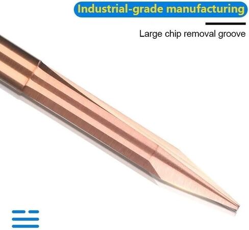 3.175mm Shank V Shape End Mill Milling Cutter 20,30,45,60,90 Degrees 2 Flute Engraving Bit Router Bit CNC Carving Bit(90Dx0.1) in Saudi Arabia