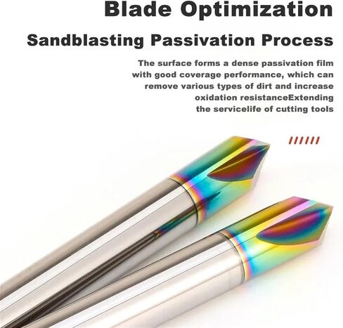 HRC65 3-Flute Tungsten Steel Carbide 60/90/120 Degrees Chamfer Milling Cutter CNC Router Bit Engraving Endmill Tools(120 Degree,AL-HRC55_8.0X8DX60L) in Saudi Arabia