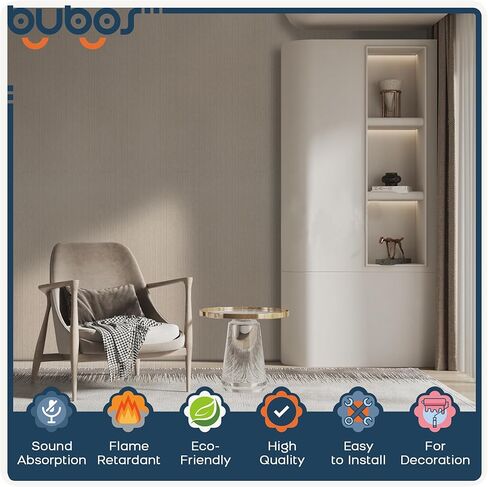 بوبوس 5 حزمة الألواح الصوتية الكبيرة ، 47.2 "× 23.6" لوحة جدار صوتية ذاتية اللصق ، لوحة صوتية للمكتب ، ألواح الجدران المزخرفة الصوتية لاستوديو المنزل (الأزرق الداكن 1) in Kuwait