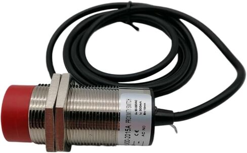 30mm Inductive Proximity Switch Ac 220v No Nc Metal Case Non-Flush Type 15mm Detection Sensor(AC NC) in Saudi Arabia