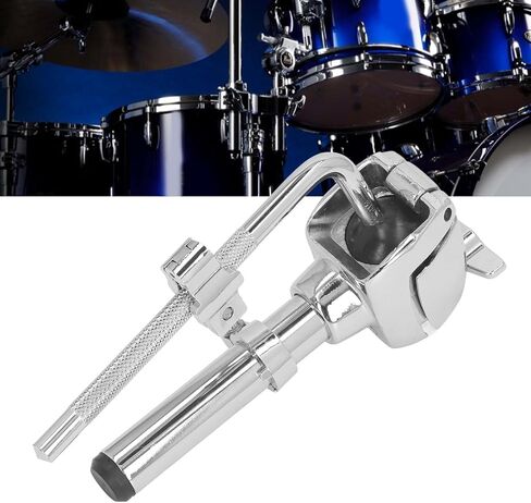 Tom Cymbal Holder Single Arm Drum Stand Mount Metal Support Rack for Percussion Musical Instrument Made of Excellent Metal with High Strength Impact Suitable for Tom in Kuwait