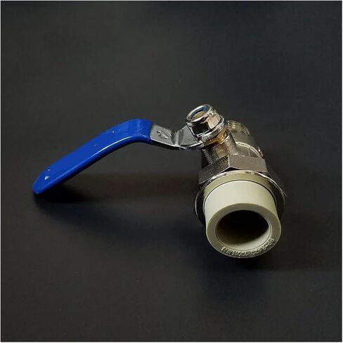 1PCS PPR مزدوجة الصمام النحاسي الكامل 20 25 32PE x 1/2 "3/4" 1 "موضوع خارجي صمام اللحام الساخن صمام اللحام (E 1) in Saudi Arabia