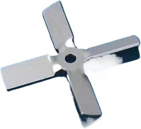 For laboratory mixer equipment 1 pcs 304 stainless steel Four-blade propeller, stirring, push the material crusader up(70mm) in Saudi Arabia