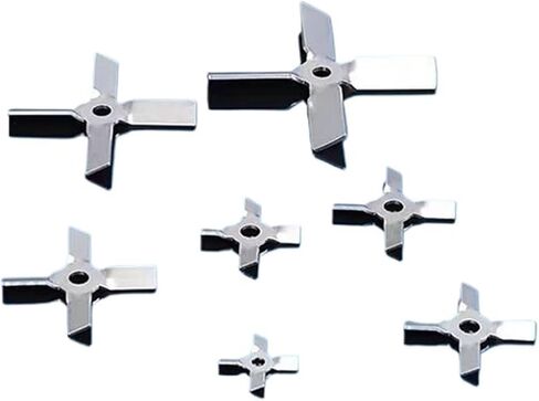 For laboratory mixer equipment 1 pcs 304 stainless steel Four-blade propeller, stirring, push the material crusader up(70mm) in Saudi Arabia