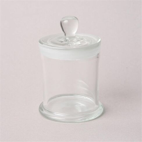 1PC Transparent The thickened Glass specimen Bottle Formalin Specimen Bottle Diameter 60mm to 180mm Size(Diameter * Height)(75x120mm) in Kuwait