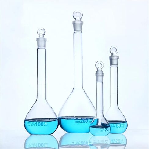 2pcs/pack of transparent/brown measuring Pyknowmeter laboratory equipment(Brown 50mL 2pcs) in Saudi Arabia