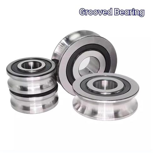 10PCS Straightening Mixed Wheel Over Line with Groove Bearing U6001 12X28X8MM Pulley U Groove Type(U6001-2-0.8) in Kuwait