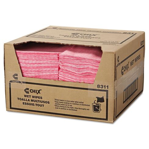 Chicopee 8507 Chix Rayon Wet Wipe ، 11.5 "Width x 24" طول ، Pink Diamond in Kuwait