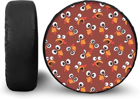 غطاء الإطارات الليلي النجوم ، غلاف إطار احتياطي شخصي ، غلاف عجل مقاوم للعجلة ، يتناسب مع مقطورة شاحنة سيارات الدفع الرباعي (15 بوصة للقطر 27.6 "-29.5") in Kuwait