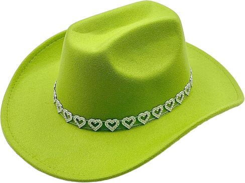 قبعة رعاة رعاة رعاة البقر الراقية للنساء قبعة رعاة البقر الغربية مع نجمة للسيدات in Kuwait