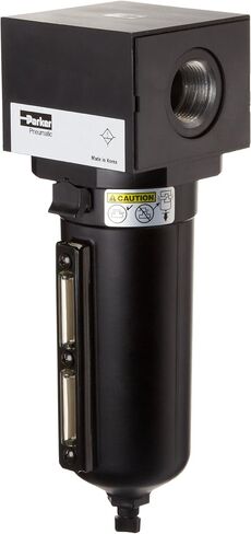 Parker P3NFA98GSM Compressed Air Filter, Removes Particulate, Metal Bowl with Sight Gauge, Manual Drain, 40 Micron, 300 scfm, 1" NPT in Saudi Arabia