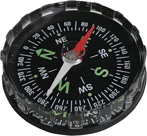 Black Waterproof Pocket Watch Compasses Navigation Compasses Professional Clear Camping Hiking Pocket Hiking Survival Gadgets in Saudi Arabia