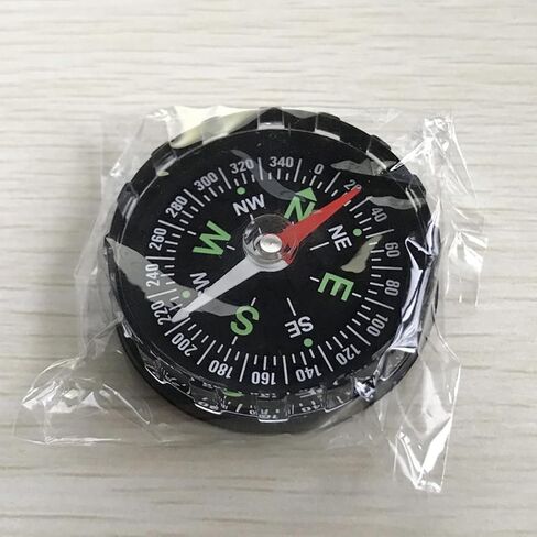 Black Waterproof Pocket Watch Compasses Navigation Compasses Professional Clear Camping Hiking Pocket Hiking Survival Gadgets in Saudi Arabia