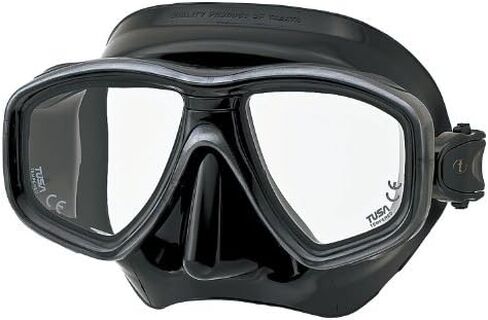 Tusa CEOS Scuba Diving Mask M-212QB-BK - Black in Saudi Arabia