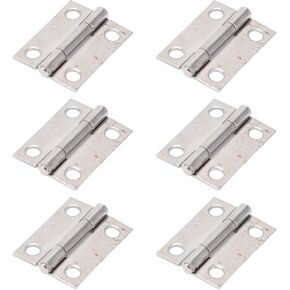 10Pcs 1in Hinges 304 Stainless Steel 4 Hole Foldable Butt Hinges for Marine Boxes Cabinet Door, Firm Structure, Easy Installation, Household and Marine Applications, 304 in Saudi Arabia