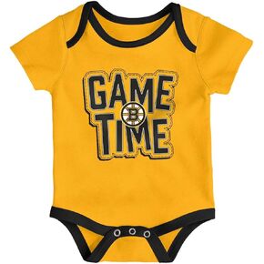 VF Boston Bruins Team Logo One Piece Creeper Bodysuit - Team Colors in Kuwait