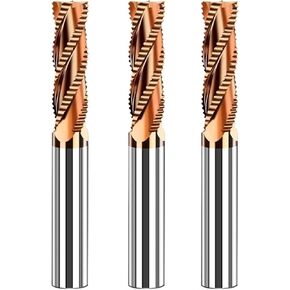 VSHARP الخشن الطاحونة الطاحونة 4-12mm 4 الناي CNC جهاز التوجيه بتات حلزوني بتات TICN TICN HRC 55 CARBIDE MILLING SOND (8.0x20x60L) in Kuwait