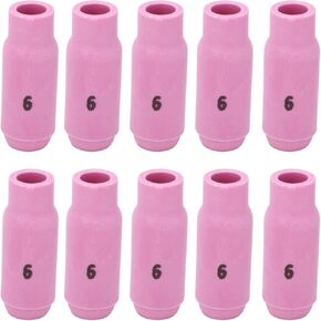 TIG Welding Cup 10N48 6# Ceramic Nozzle Accessory Set Kit for WP17 18 26 Torch Practical Use in Saudi Arabia