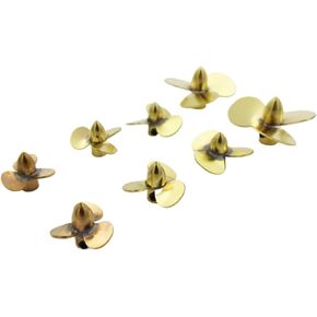 1pc 12mm 14mm 16mm 23mm Propeller 3-bledes mini prop اليسار اليسرى لعمود 2 مم RC Boat Scale Marine Supmarine (D14mm Mlese Hand) in Saudi Arabia