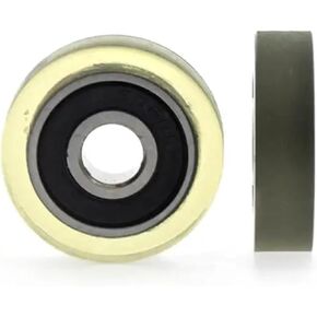 10pcs/50pcs 6 * 22 * 6mm Polyurethane 606RS Low Noise Deep Groove Bearing Pulleys(50pcs) in Saudi Arabia