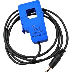 SCT-013 0-100A Open Close Current Transformer SCT013 Non-invasive 10A/20A AC Sensor 33MA/50A/60A Split core Current transfo(100A 1V) in Saudi Arabia