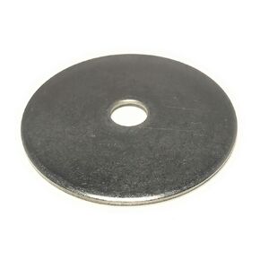 1/2 ID x 3 OD Stainless Steel Fender Washer Large OD Flat Washers Extra Thick (1/8" Thick) (4 Pieces) in Saudi Arabia