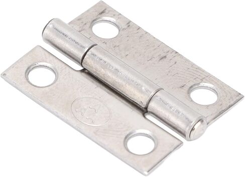 10Pcs 1in Hinges 304 Stainless Steel 4 Hole Foldable Butt Hinges for Marine Boxes Cabinet Door, Firm Structure, Easy Installation, Household and Marine Applications, 304 in Saudi Arabia