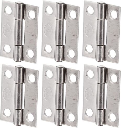 10Pcs 1in Hinges 304 Stainless Steel 4 Hole Foldable Butt Hinges for Marine Boxes Cabinet Door, Firm Structure, Easy Installation, Household and Marine Applications, 304 in Saudi Arabia
