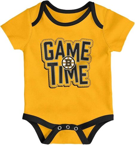 VF Boston Bruins Team Logo One Piece Creeper Bodysuit - Team Colors in Kuwait