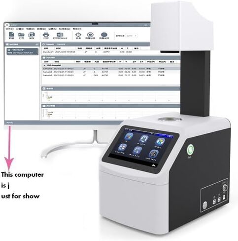 Haze Meter ASTM D1003/1044, ISO 14782 Digital Hazemeter Light Transmittance Haze Tester for Glass Plastic Film Testing with Touch Screen Aperture Φ20mm Repeatability≤0.08 USB Data Port in Saudi Arabia